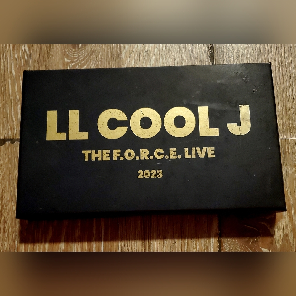 Black and Gold LL COOL J The F.O.R.C.E Live 2023 Box
